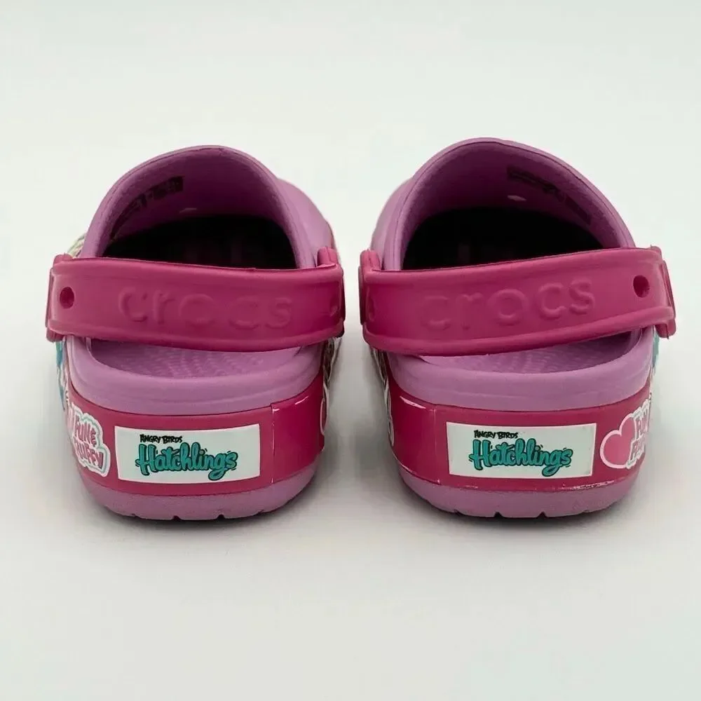 Crocs Girls' Fun Lab Hatchlings Band Lights Clogs - US Size C8 GS